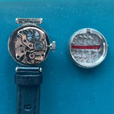 オメガ / OMEGA  腕時計 カットガラス 8Pダイヤ 【28】アンティーク時計 レディース 手巻き式