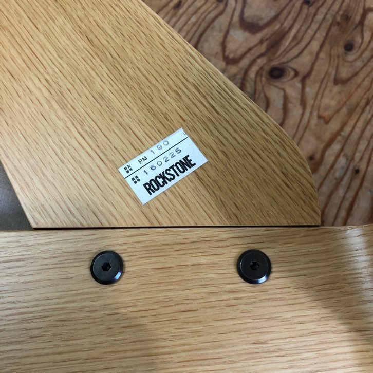 ロックストーン / ROCKSTONE　TOMOEスツール  腰掛け PM190 白石 勝彦 展示品【1】