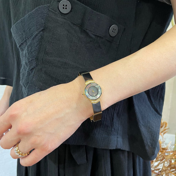 セイコー / SEIKO エクセリーヌ / Exceline 11Pダイヤ カットガラス【31】 レディース アンティーク腕時計 中古