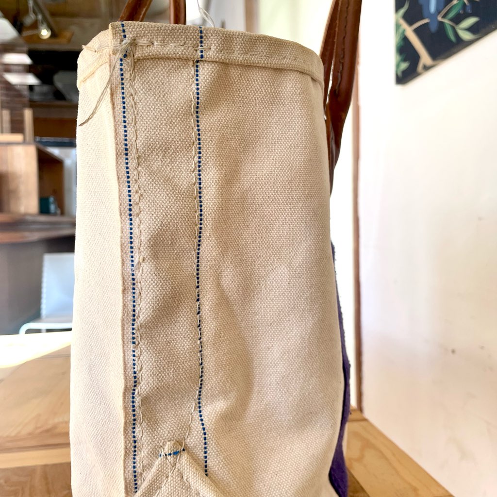 L.L.Bean / LLビーン レザーハンドル トートバッグ 80s