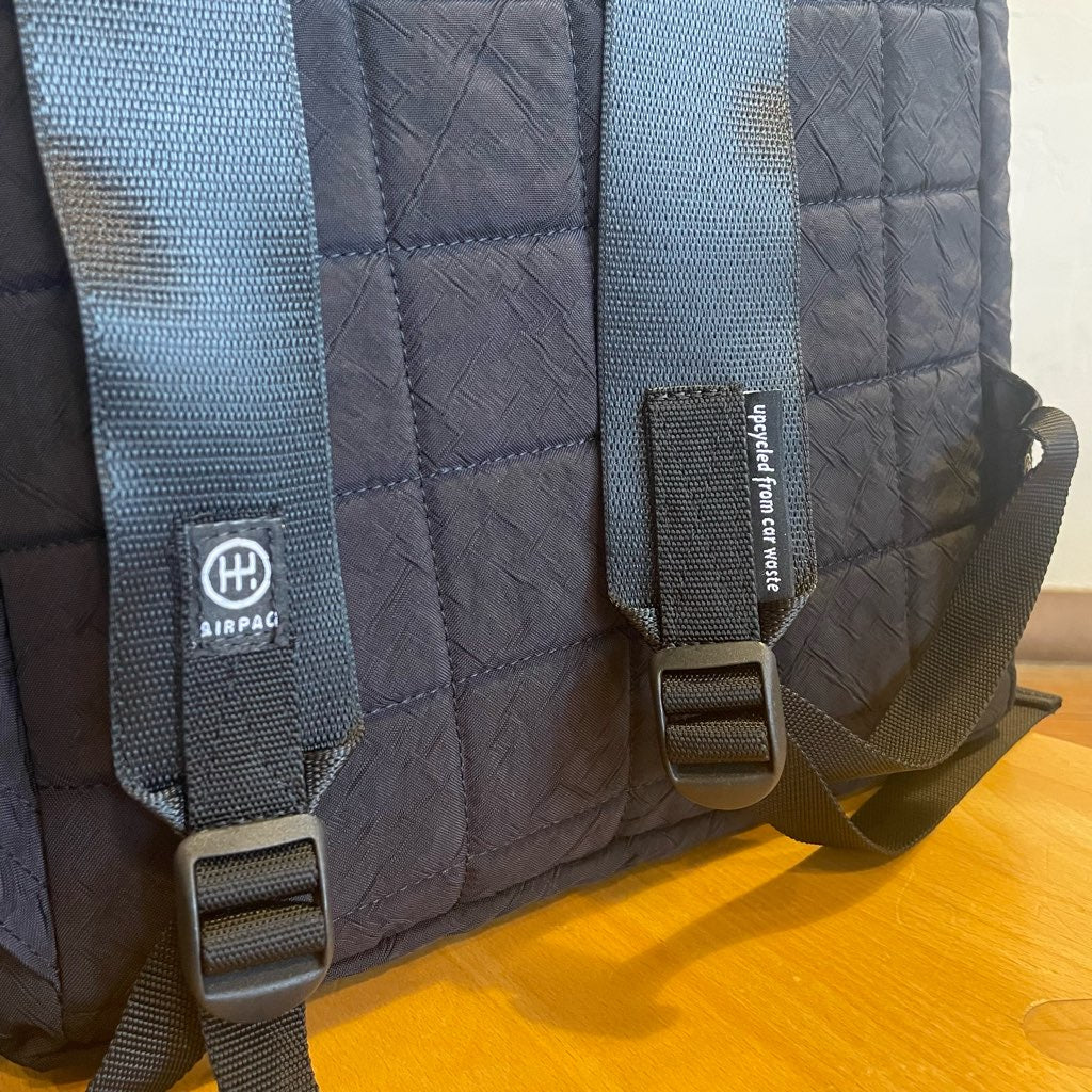 【新品】エアパック / AIR PAQ 2wayトートバッグ ブラック SDGs  サスティナブル リュック