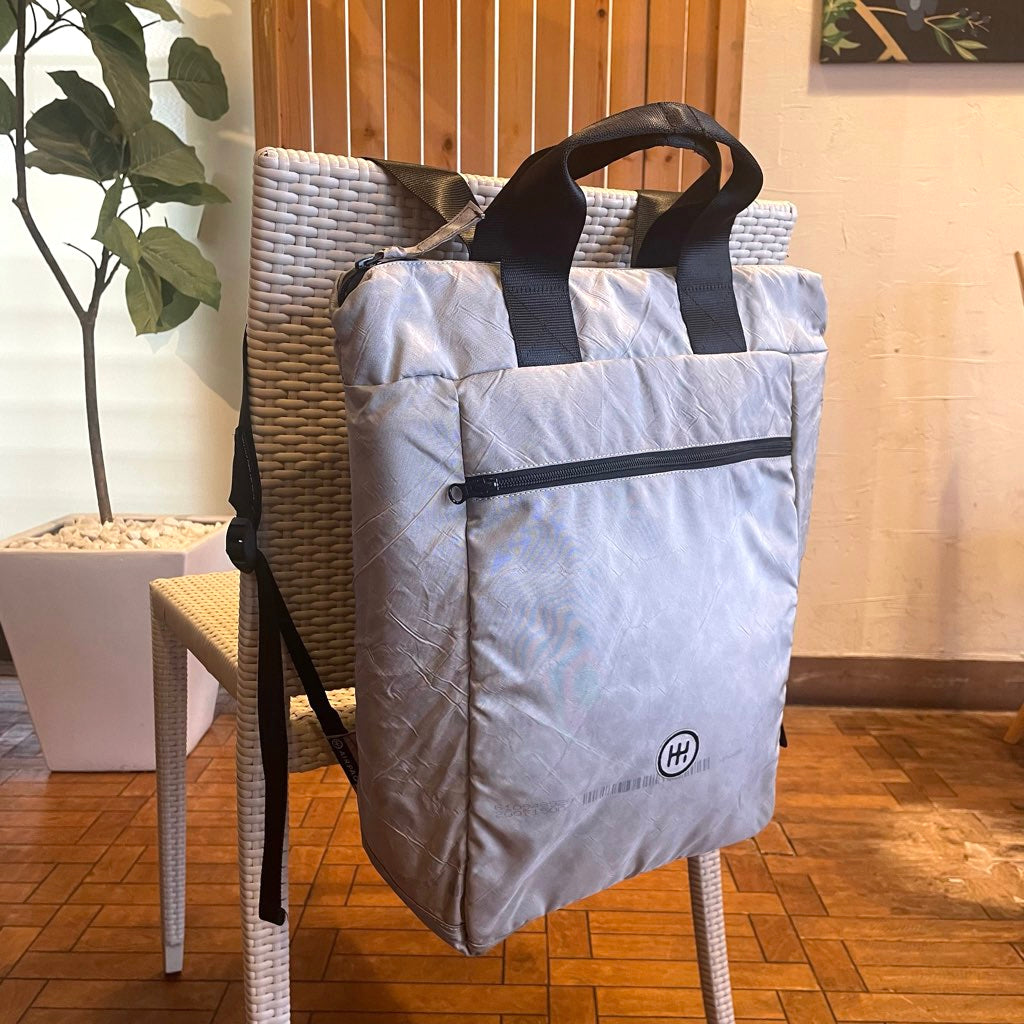 【新品】エアパック / AIR PAQ 2wayトートバッグ グレー SDGs  サスティナブル リュック