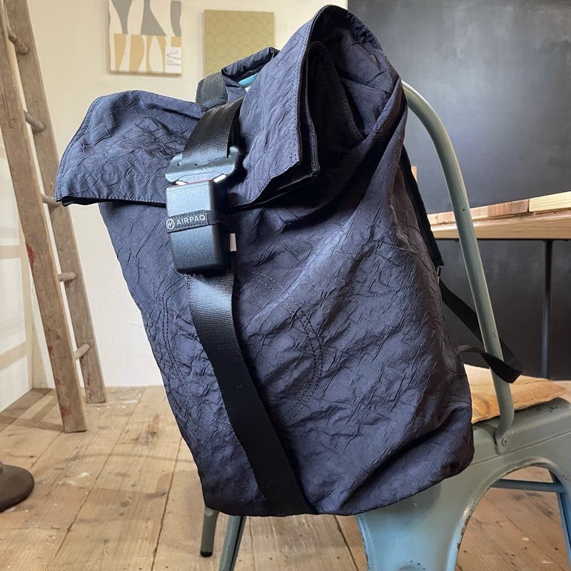 【新品】エアパック / AIR PAQ バックパック ブラック SDGs サスティナブル リュック