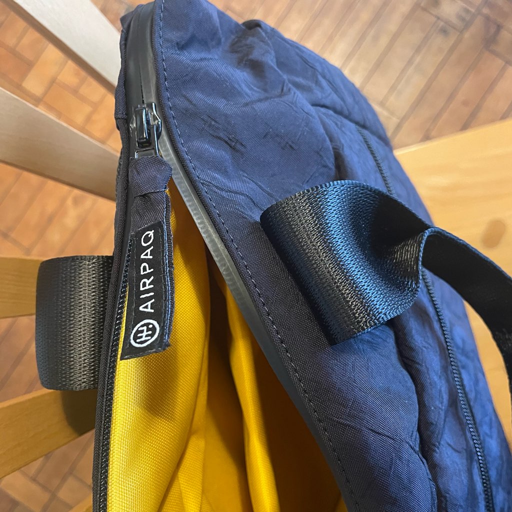 【新品】エアパック / AIR PAQ 2wayトートバッグ ブラック SDGs  サスティナブル リュック