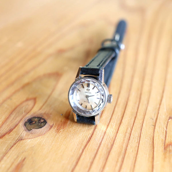 オメガ / OMEGA デビル カットガラス レディース 腕時計 ヴィンテージ時計 手巻き式 カットガラス