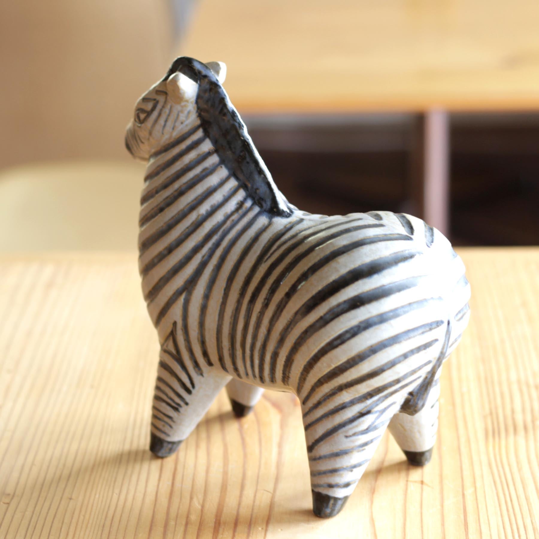グスタフスベリ Stora Zoo Zebra シマウマ リサ・ラーソン オブジェ 陶器 ヴィンテージ